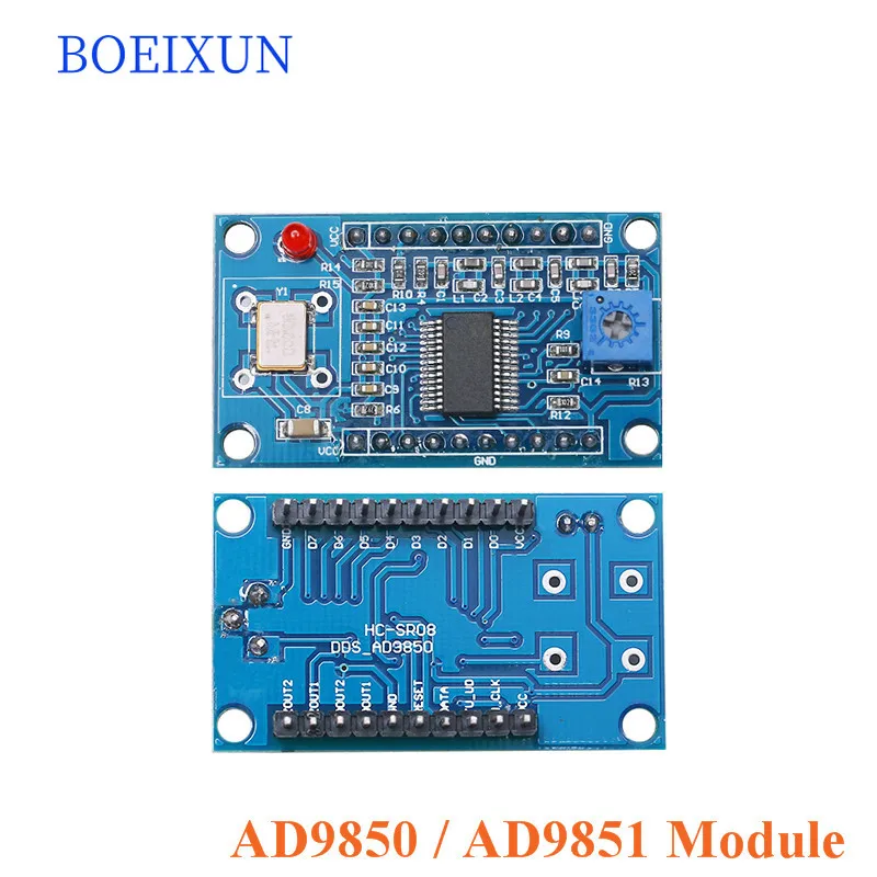

AD9850 AD9851 DDS Signal Generator Module Development Board 0-70MHz 0-40MHz 2 Sine Wave and 2 Square Wave