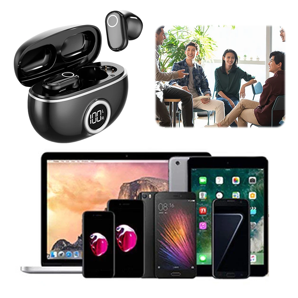 144 Languages Intelligent Translate Earbuds 99% Accuracy AI Translation Earphone Translator Device Ideal for Travel and Business