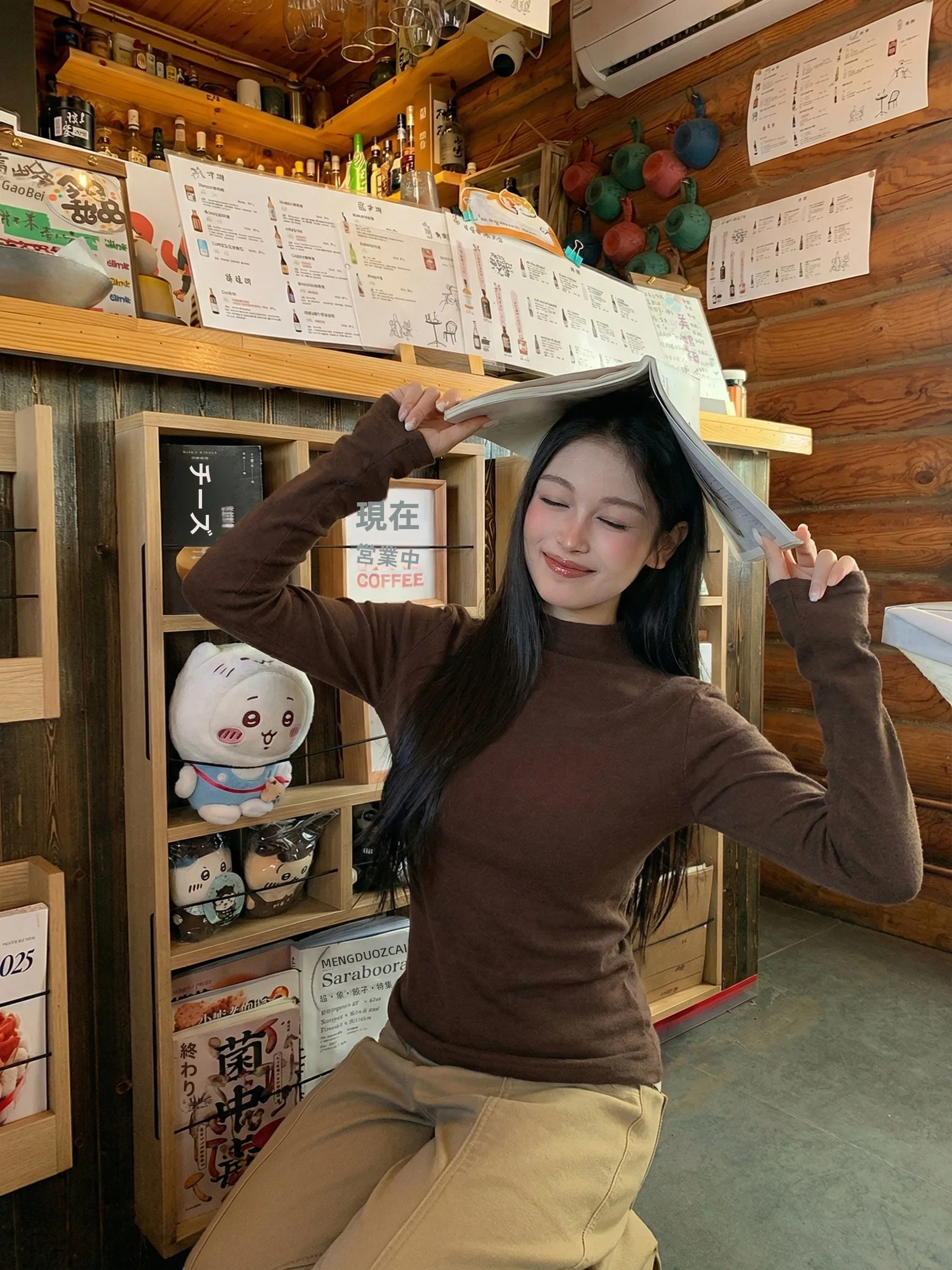 

Американский ретро-свитер женский вязаный с высоким воротником, облегающий, повседневный, из мягкой ткани, с длинными рукавами