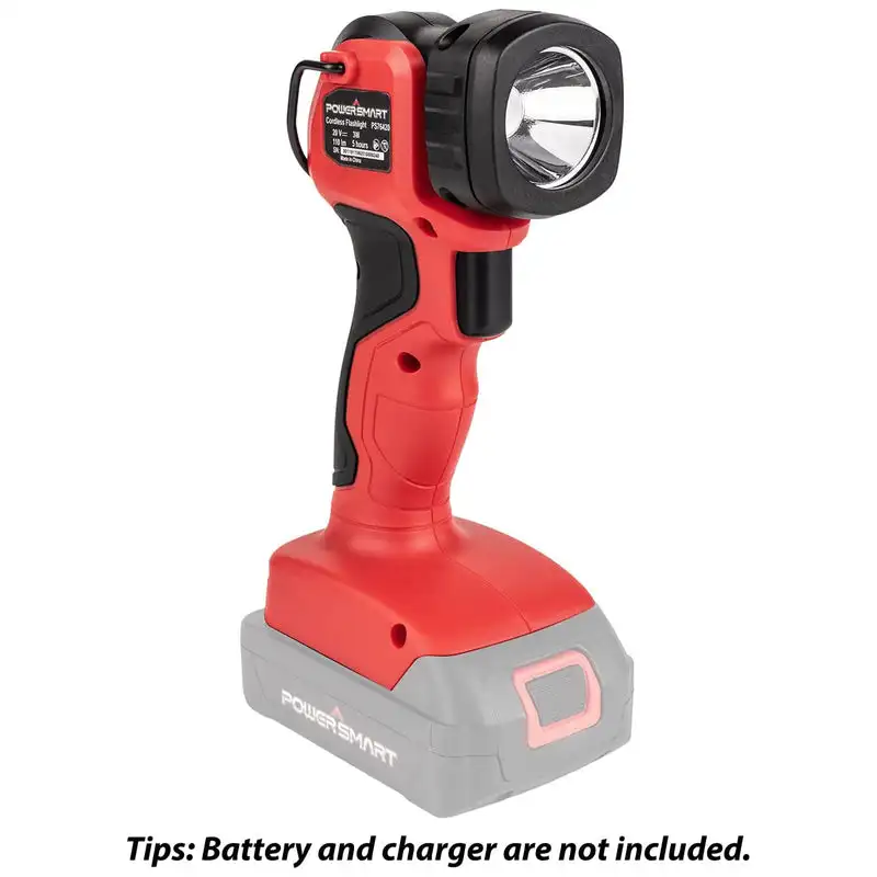 

Cordless 20V LED Work Light with 90° Adjustable Head, Bright focused Portable Tool for Garage, Workshop & DIY