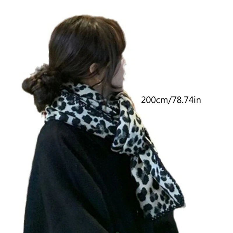 Warm Versatiles Neck Scarf Cold Weather Breathable Neckerchief Daily Wear Scarve for Fashion Enthusiasts and Outdoor image 6