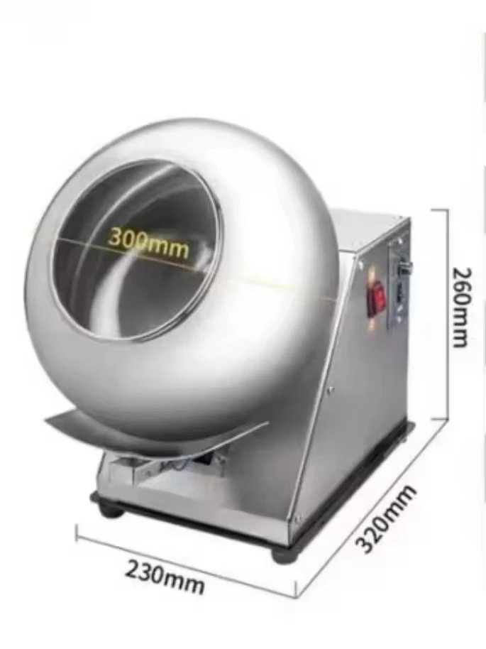Trommel Coating Pan Machine Suiker Snack Zaden Noten Coating Trommel