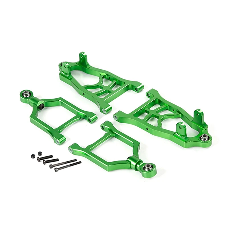 Liga cnc kit de braço suspensão dianteira apto para 1/5 hpi rofun baha rovan km baja 5b 5t 5sc rc carro brinquedos peças jogos