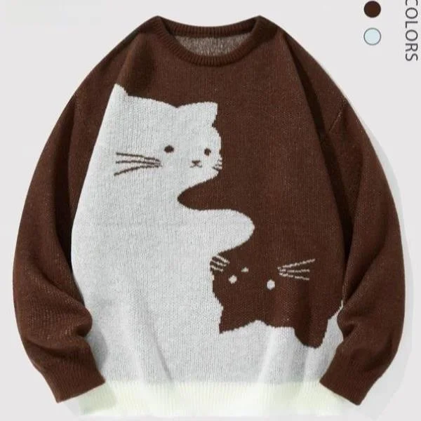 

Men's Knitted Sweater Thiened Coolmax Fiber Collar Nine Sve Length Ciwalk Inner Wear Winter Season Non Deformable