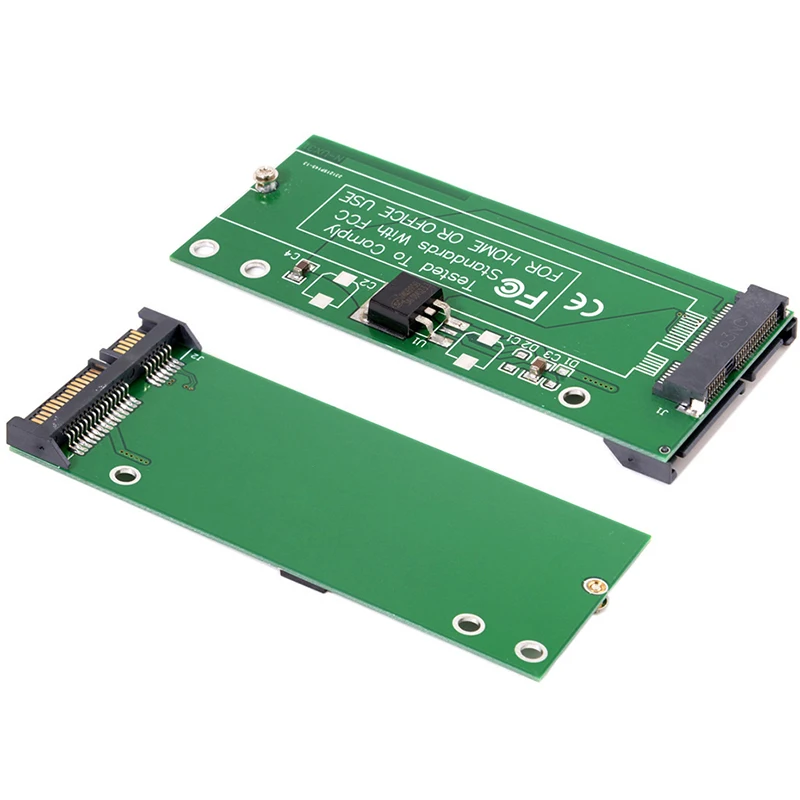 

SATA 22P 7+15 To MSATA Mini PCI-E PCBA Assembly Only For UX31 UX21 XM11 SSD Solid State Disk