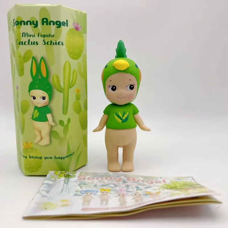 New Sonny Angel Mini Figuhe Cactus Series Mysterious Surprise Blind Box Tide Play Toy Doll Lucky Mascot Hand-Made Christmas Gift