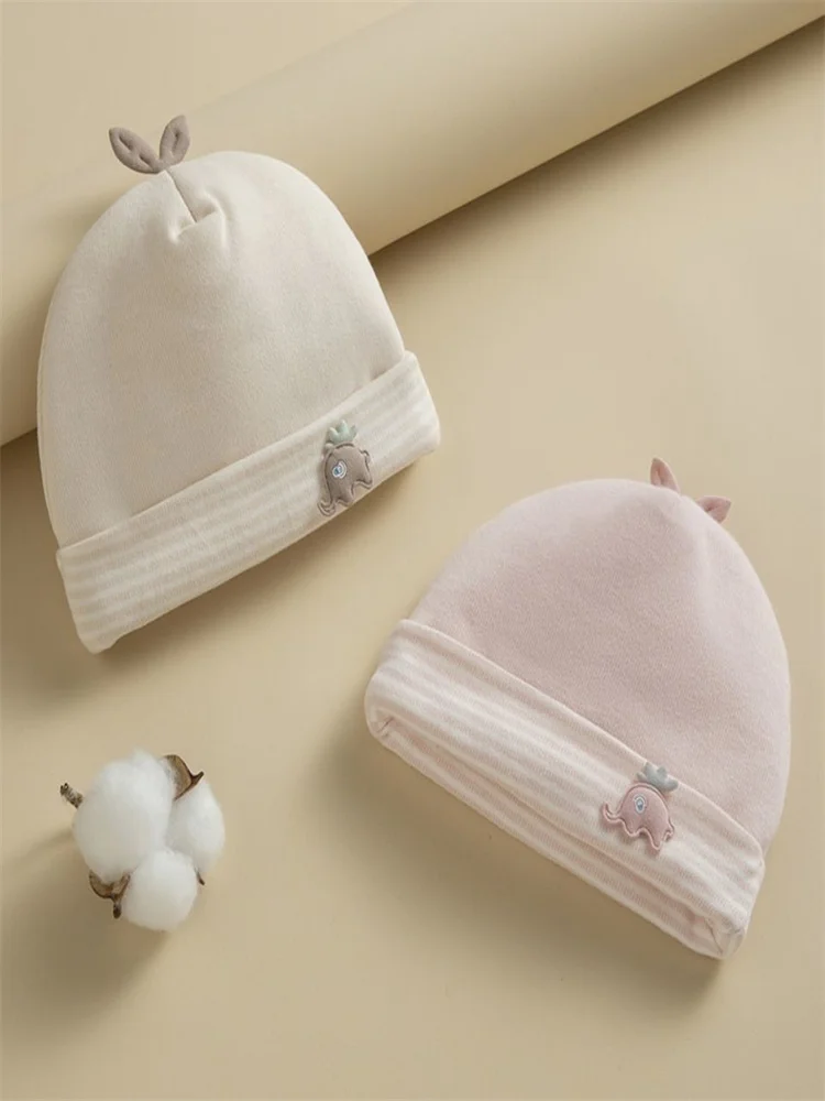 Newborn Baby Hat Autumn and Winter Cute and Super Cute Pure Cotton Fetal Hat Newborn Baby 0 To 6 Months Baby Pullover Hat