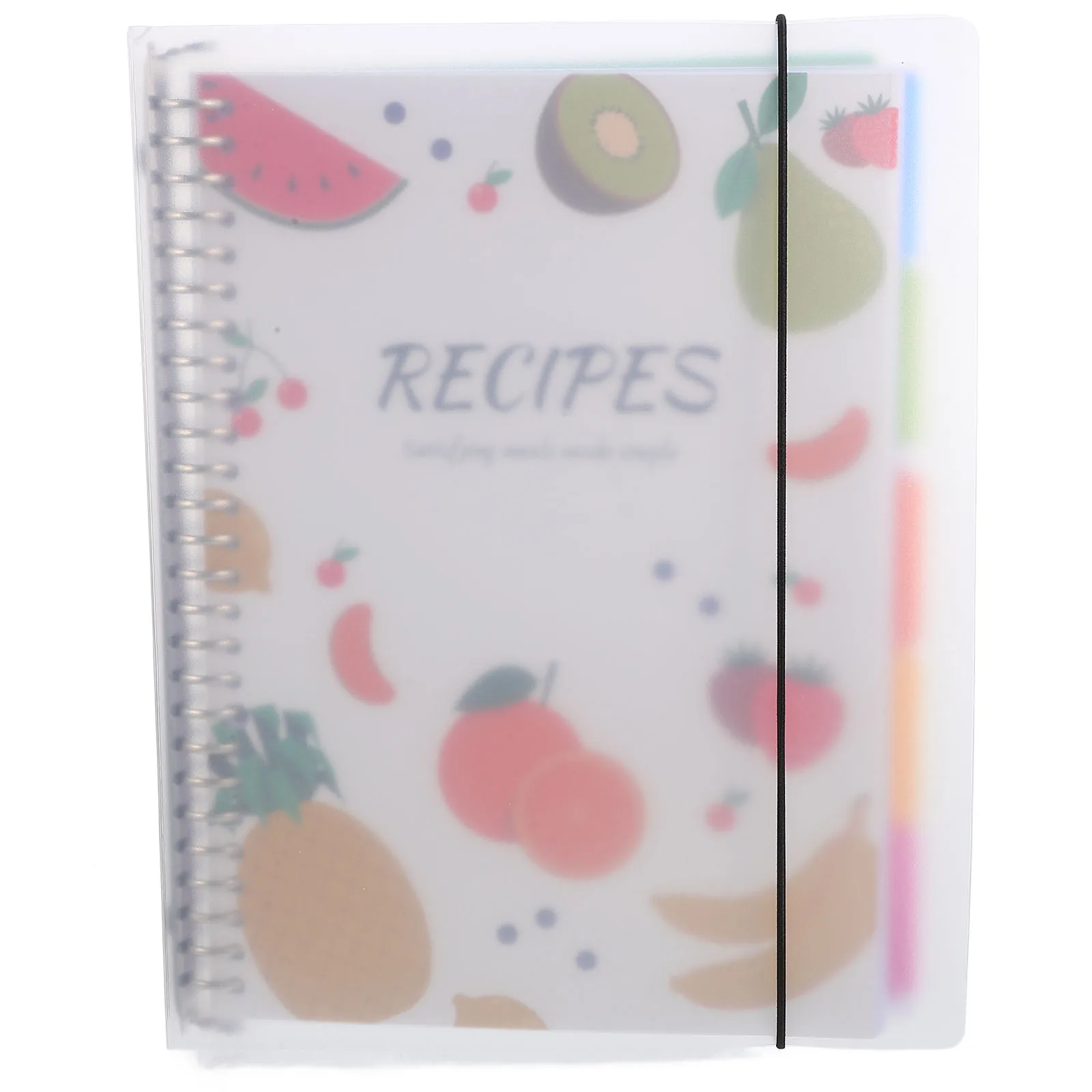 cozinha receita planejamento livro household recipe planner notebook hand ledger binder receita acessorio 01