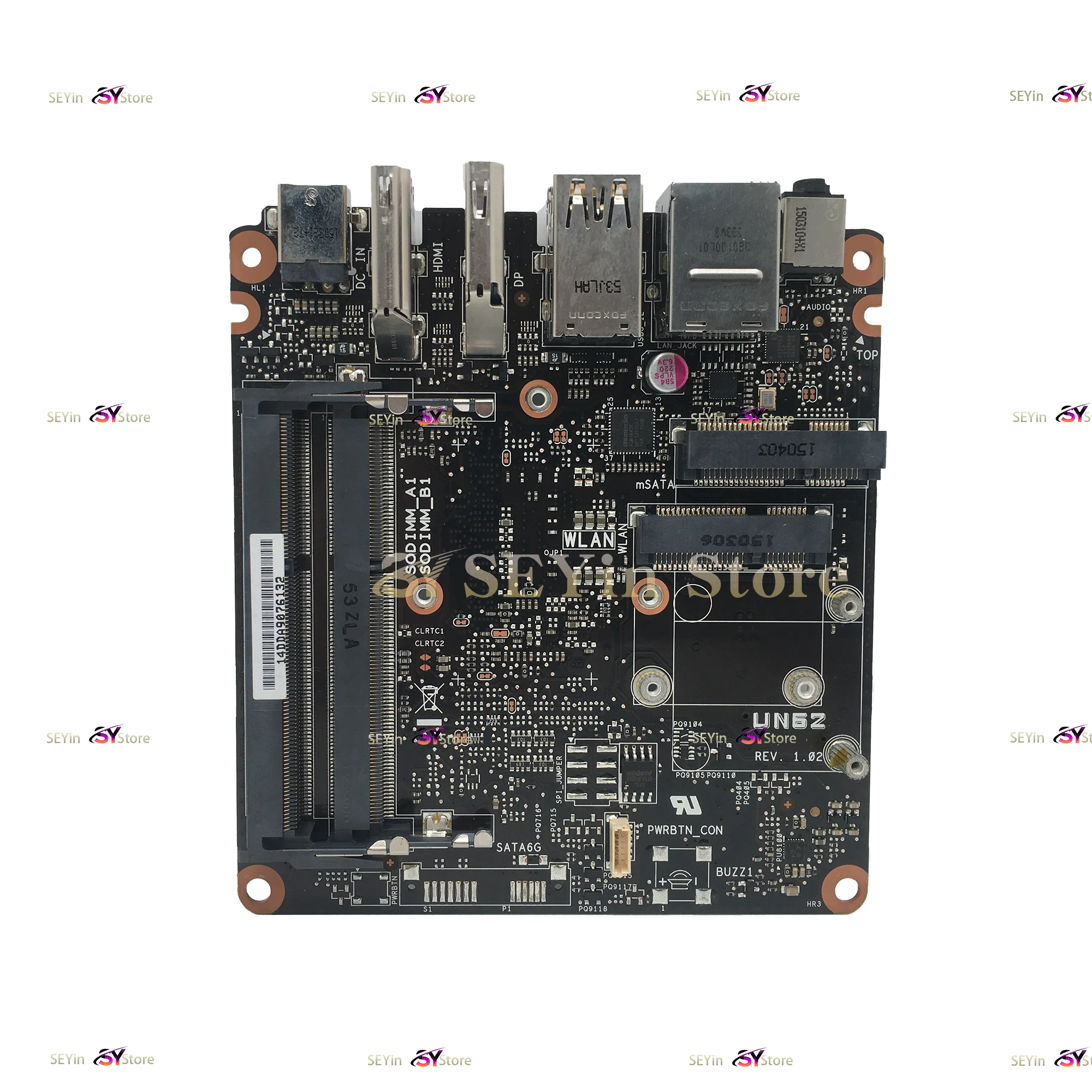 Mainboard For ASUS VivoMini UN62 UN62V UN42 Mini Vivo PC Computer Motherboard i3-4th i5-4th i7-4th DDR3L