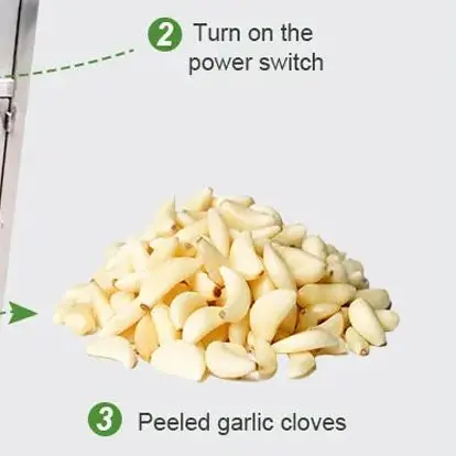 

Restaurant Garlic Clove Separating Garlic Peeler Pealing Electric Dry Garlic Peeling Machine