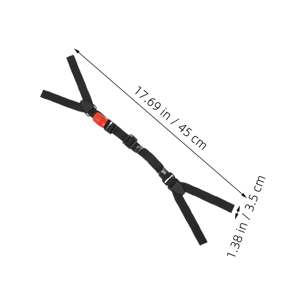 6 قطع من أحزمة الذقن الآمنة القابلة للتعديل، حزام بديل للقبعة الصلبة، ملحقات أمان مناسبة ومستقرة