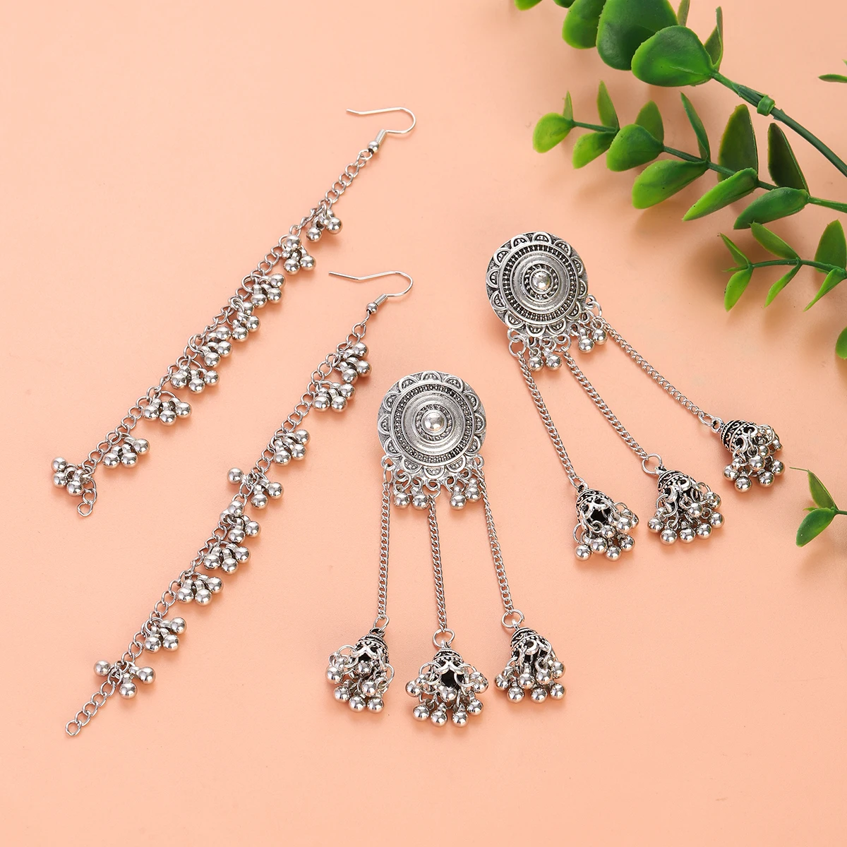 Ethnic Vintage Round Flower Lo - Ethnic Indian Fashion 评论和价格