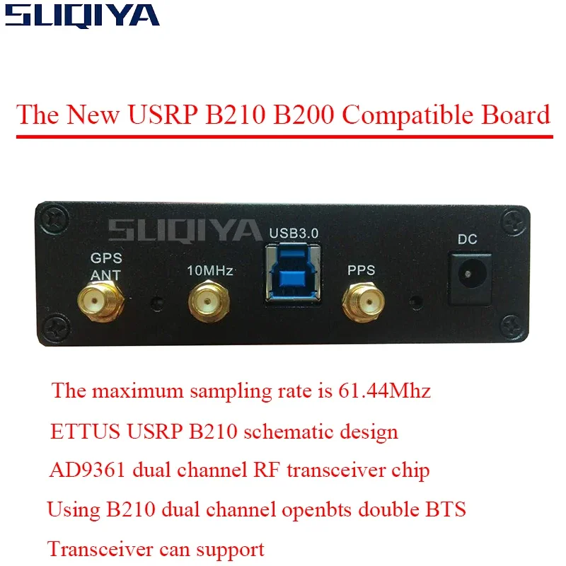 SUQIYA-Development Board Learning Board Compatible Board New bladerf, Limesdr B210 B200 Software Radio SDR USB3.0 AD9361 Chip