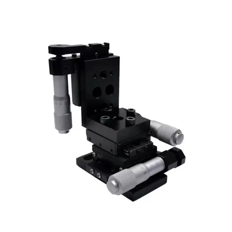 Xmsj03-09 34x34mm Manual XYZ Stage 13mm 3-Axis Travel Precision Micro-Positioning Lab Slide