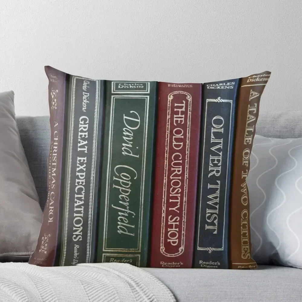

Charles Dickens Throw Pillow Cushion Cover Luxury pillowcases for sofa cushions Sofa Cushion Cover Sofa Cushions Covers pillow