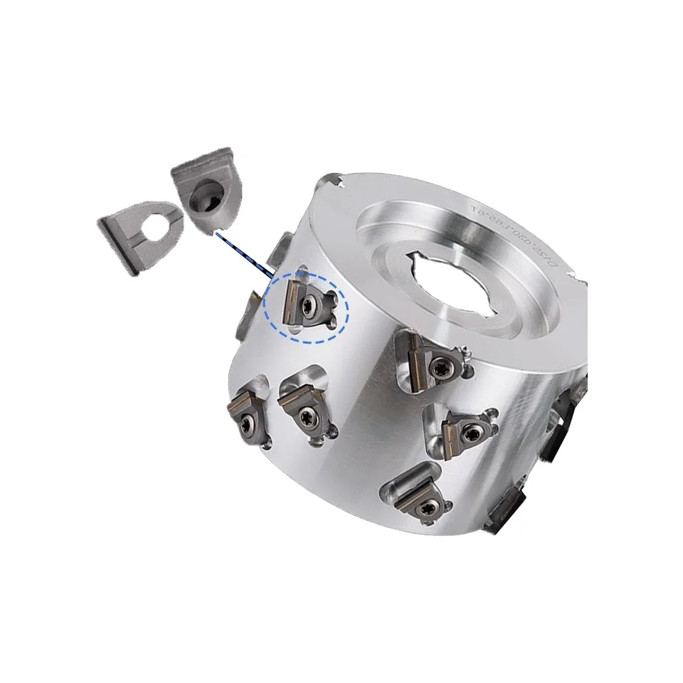 Factory custom O.E.M diamond pre-grinding with edge cutter with PCD insert 125 * 30 * H35 (3 + 3)