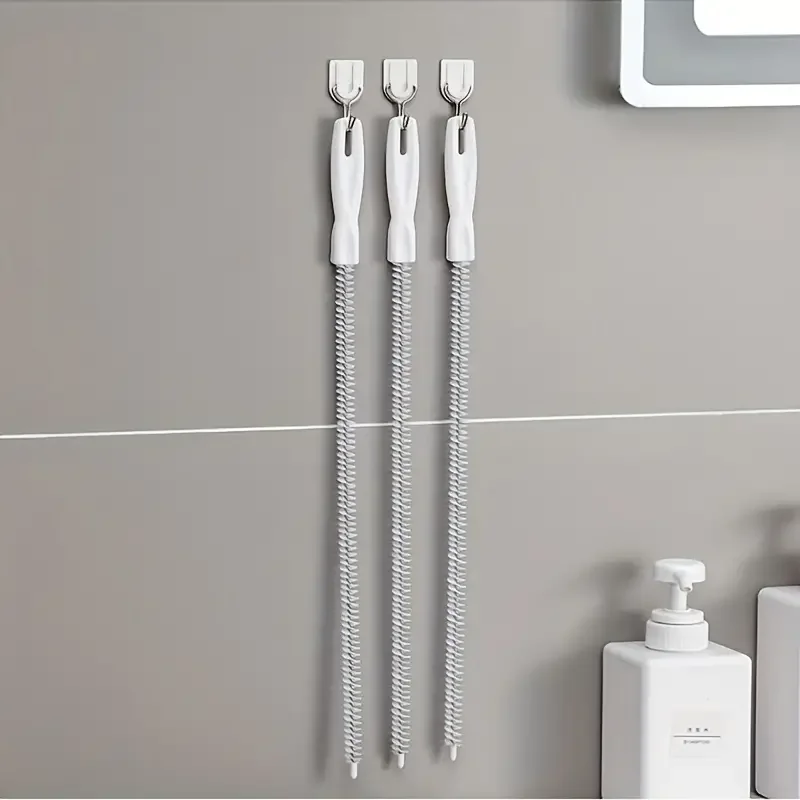 Home Kitchen Hair Cleaning Drain Cleaner Water Pipe Unclogger Washbasin Drain Clog Remover Unblocking Tools to Sewer Plunger