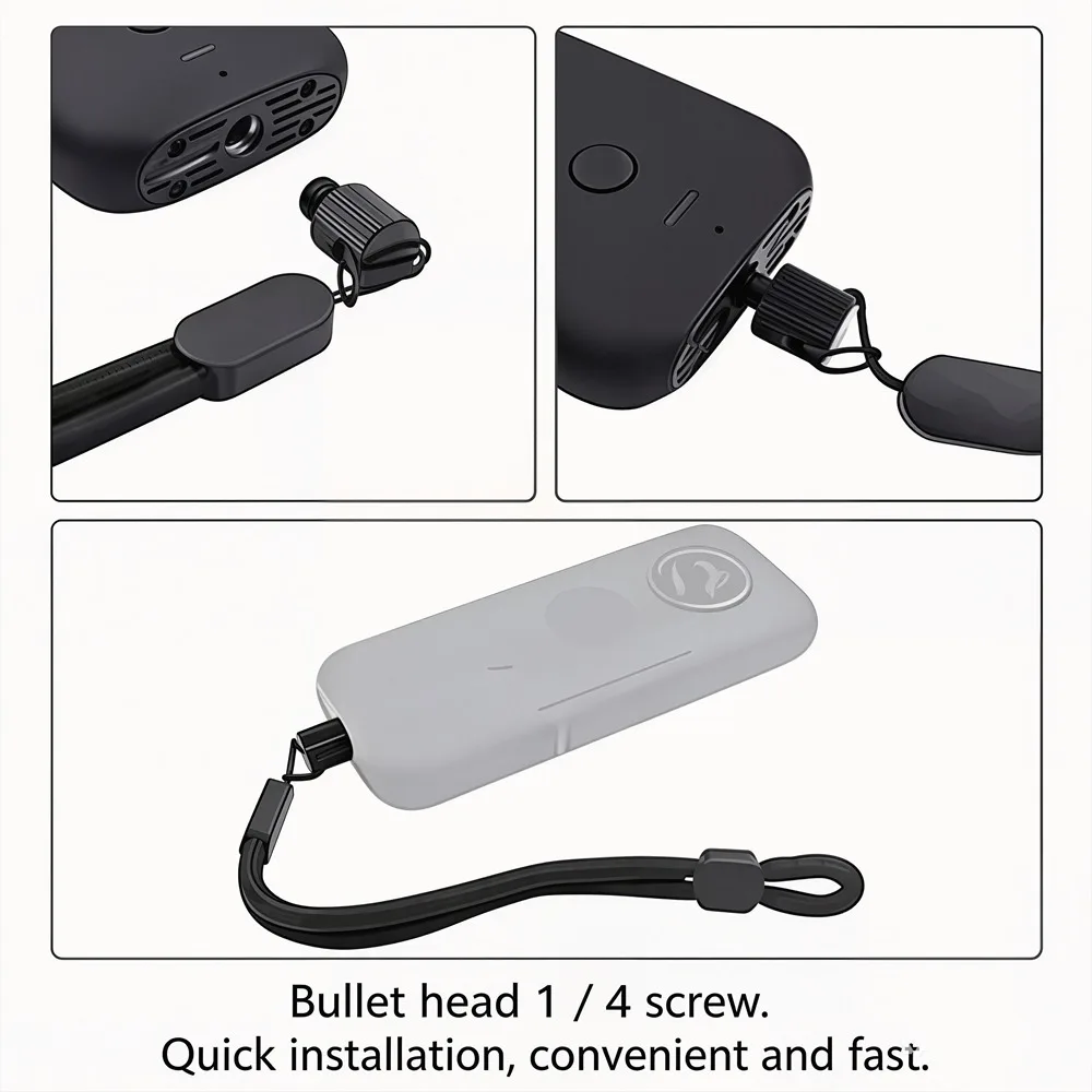 For Insta360 X5 X4 Anti-loss Lanyard Quick Release Outdoor Shoulder Travel Lanyard for Insta360 Ace Pro 2 For DJI Osmo Pocket 3