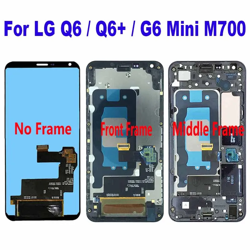 For LG Q6 Q6+ X600K X600S X600KP M700 US700 M703 M700A M700N M700H US700 LCD Display Touch Screen Digitizer Assembly