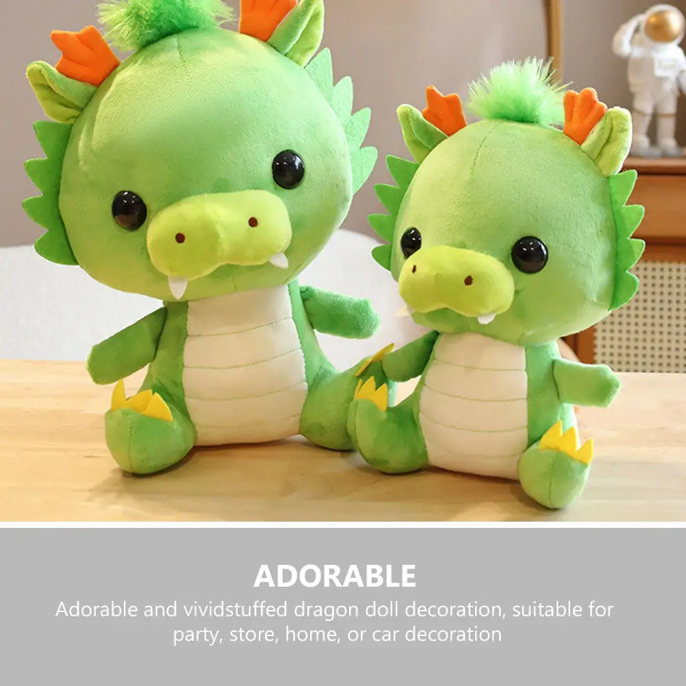 

Мягкая игрушка-дракон в китайском стиле, талисман Нового года, украшение для дома, вечеринки, автомобиля, дивана, подарок на выбор