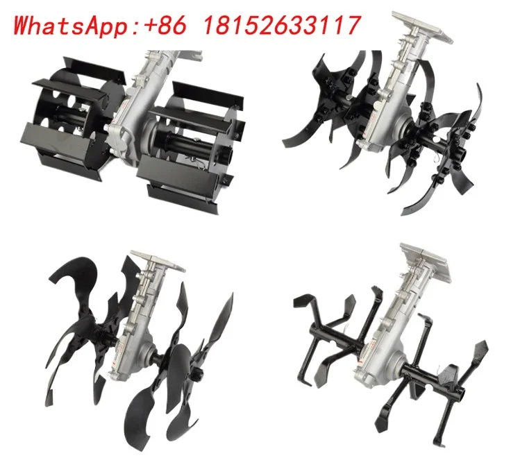 Aksesoris Mesin Pemotong Rumput, Roda Penggembur Tanah, Mesin Pemotong Rumput, Roda Penyiang Rumput, Roda Pembuat Parit, Roda Pengolah Tanah Dalam MM