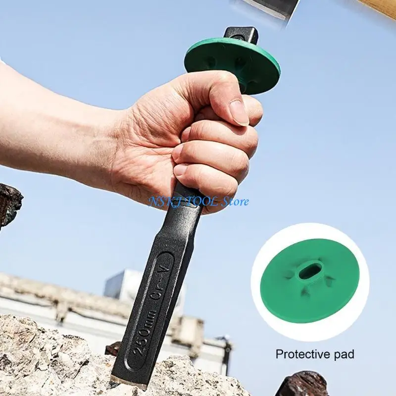 

L8RC Chisels Concrete Tool Steel Chisels Alloy Chisels Head Cements Cleaver Chrome Vanadium Steel Stone Chisels Flat