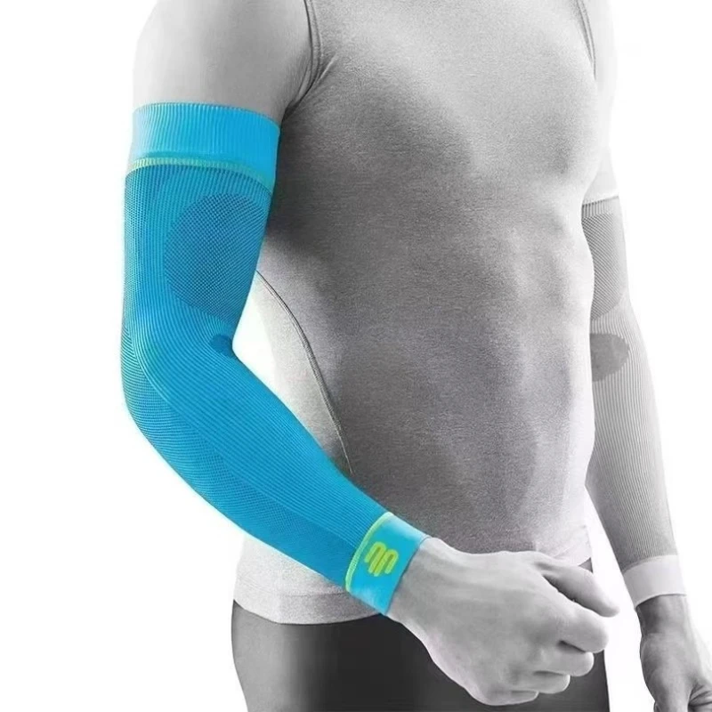 BEF Sports Compression Arm Sleeve Elbow Support Protective Gear Protection Sleeve for Basketball Outdoor Activities view 2