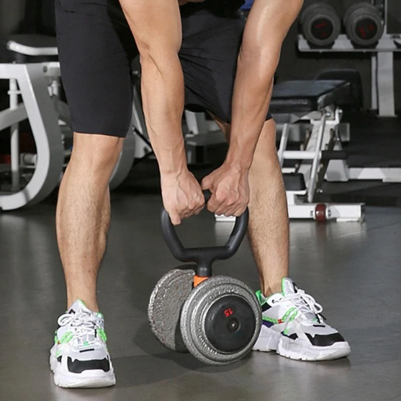 محول kettlebell dummbells kettlebells قبضة مقبض dummbell إلى kettlebell محول لتدريب القوة الرياضية الرياضية