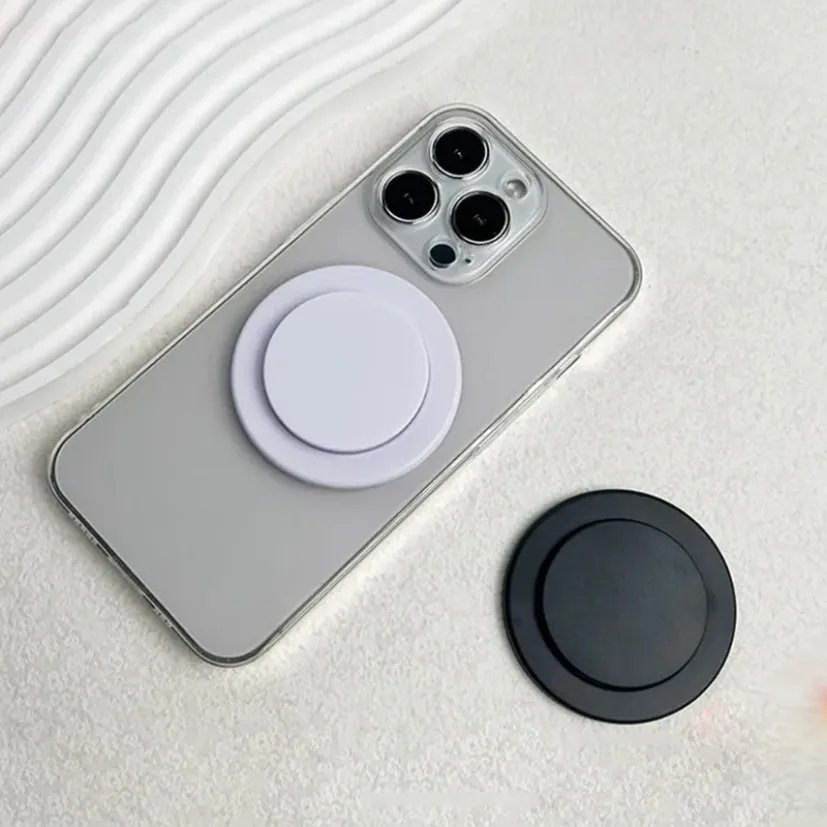 

Новинка 2025, магнитный складной держатель для мобильного телефона, розетка, карманная поддержка для Magsafe, IPhone, Samsung, расширяющаяся подставка для кольца на палец