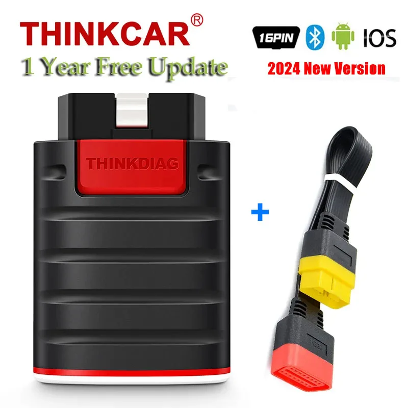 2024 THINKCAR New Thinkdiag Full System Full Software 1 Year free All Car 16 Reset Service OBD2 Diagnostic Tool ECU Coding