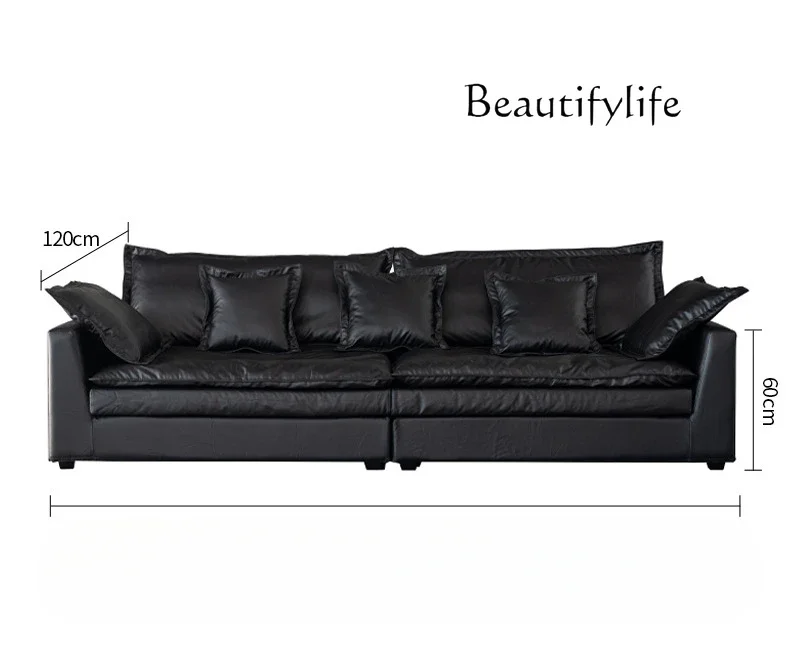 X35 Nordic Technology Fabric Sofa Small Apartment Simple Modern Living Room Multi-person Sofa Декор Для Дома