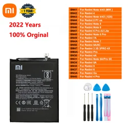 XiaoMi Phone Battery Redmi Hongmi Note 3 3S 4 4A 4X 5 5A 5X 6 7 7A Go 8 Pro Plus A2 Lite BN41 BM4J BM47 Replacement Batteries