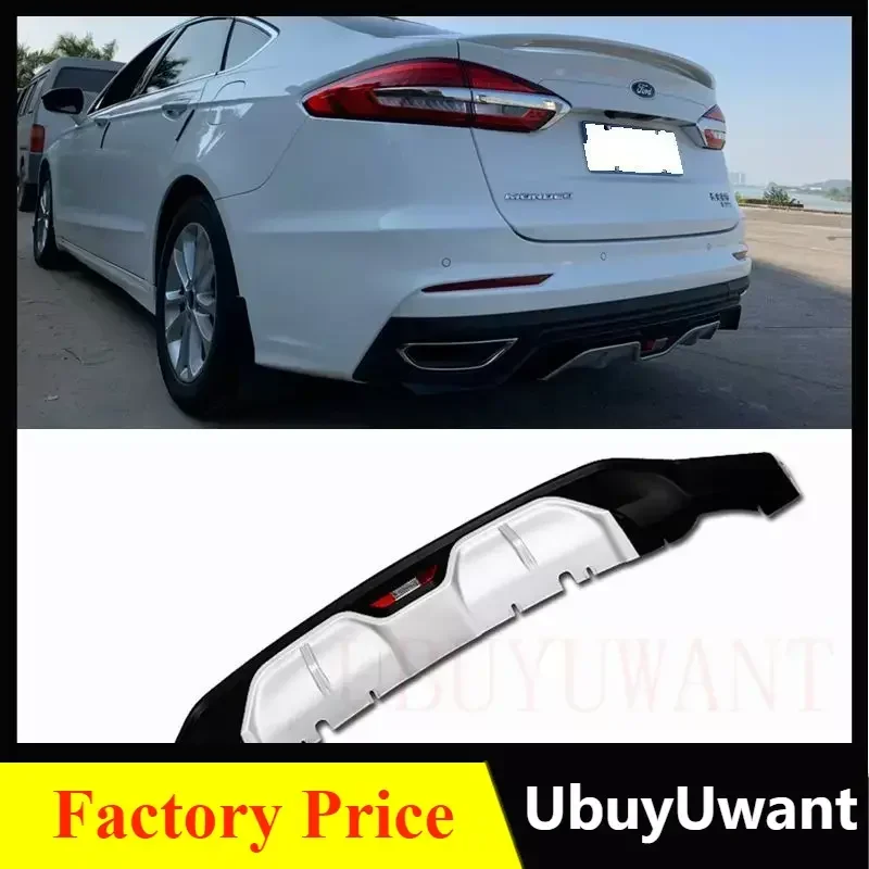 For Ford Mondeo 2013 2014 2015 2016 2017 2018 Rear Spoiler Rear Bumper Diffuser Bumpers Protector