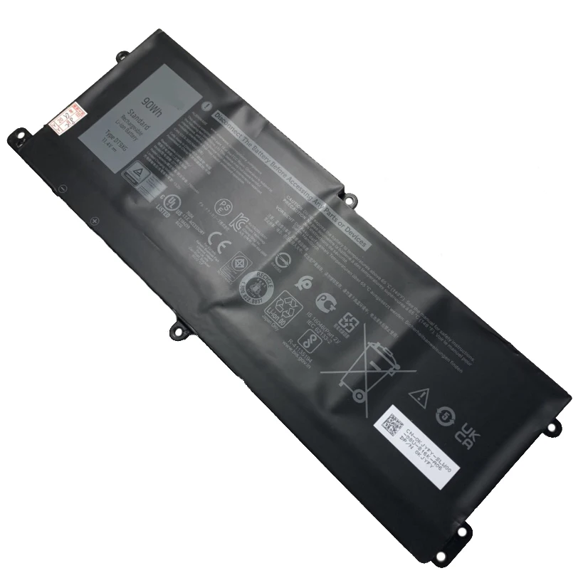 Laptop Battery DT9XG 07PWKV 0KJYFY For Area-51m R1 R2 ALWA51M-D1968W ALWA51M-D1969PW P38E001Series Notebook 90Wh