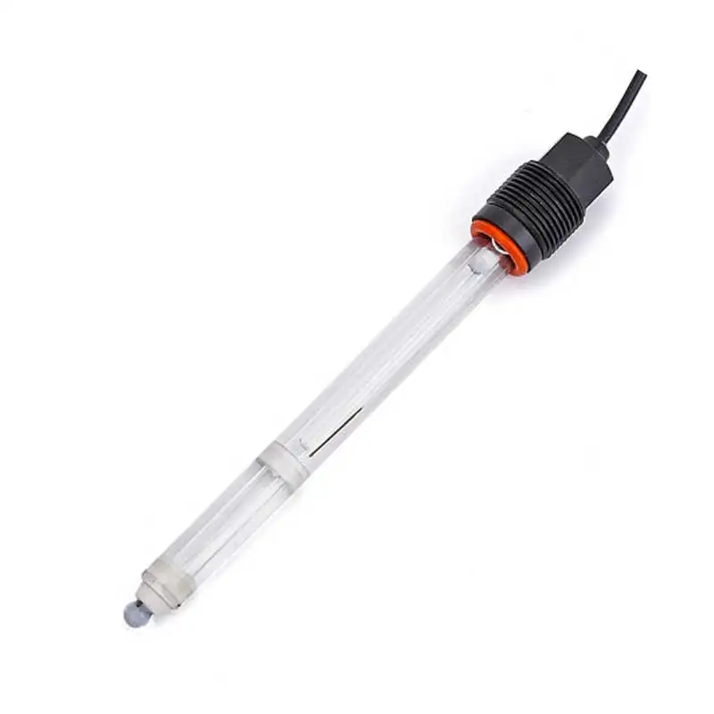 

Glass pH electrode sensor probe Double Liquid Junction corrosion resistant Acid Alkali Resistance real time industrial High temp