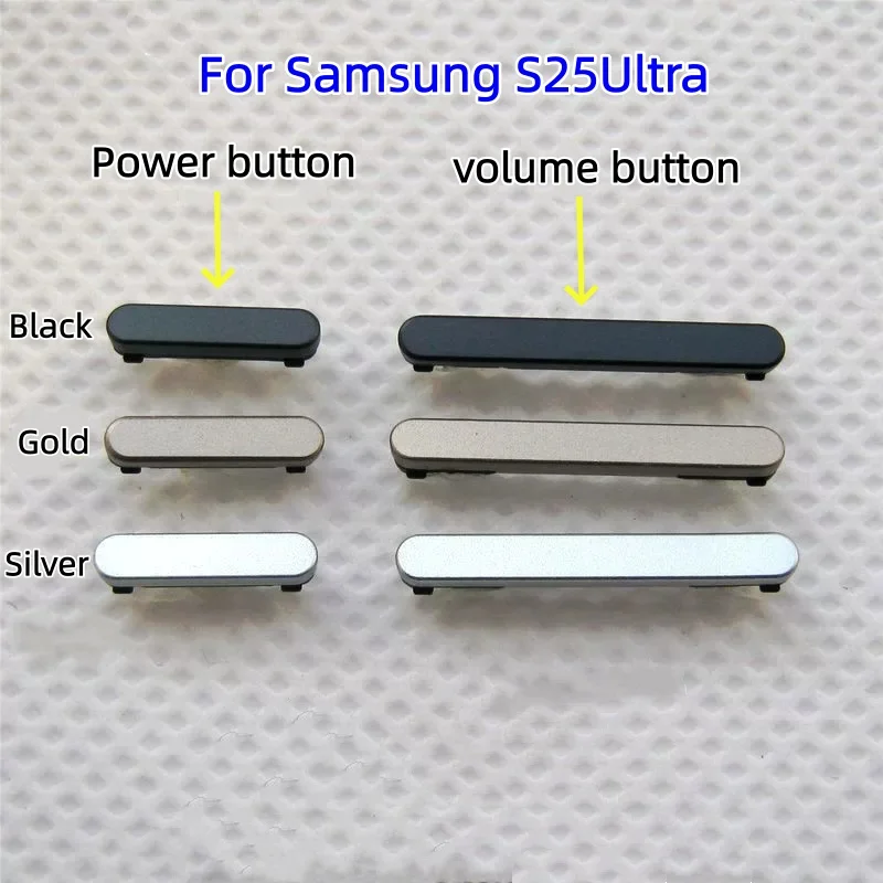 Power Buttons Volume Button For Samsung Galaxy S25 S25+ S25Plus S25edge S25Ultra SM-S931N S938U S936B S937B Side Buttons Keys