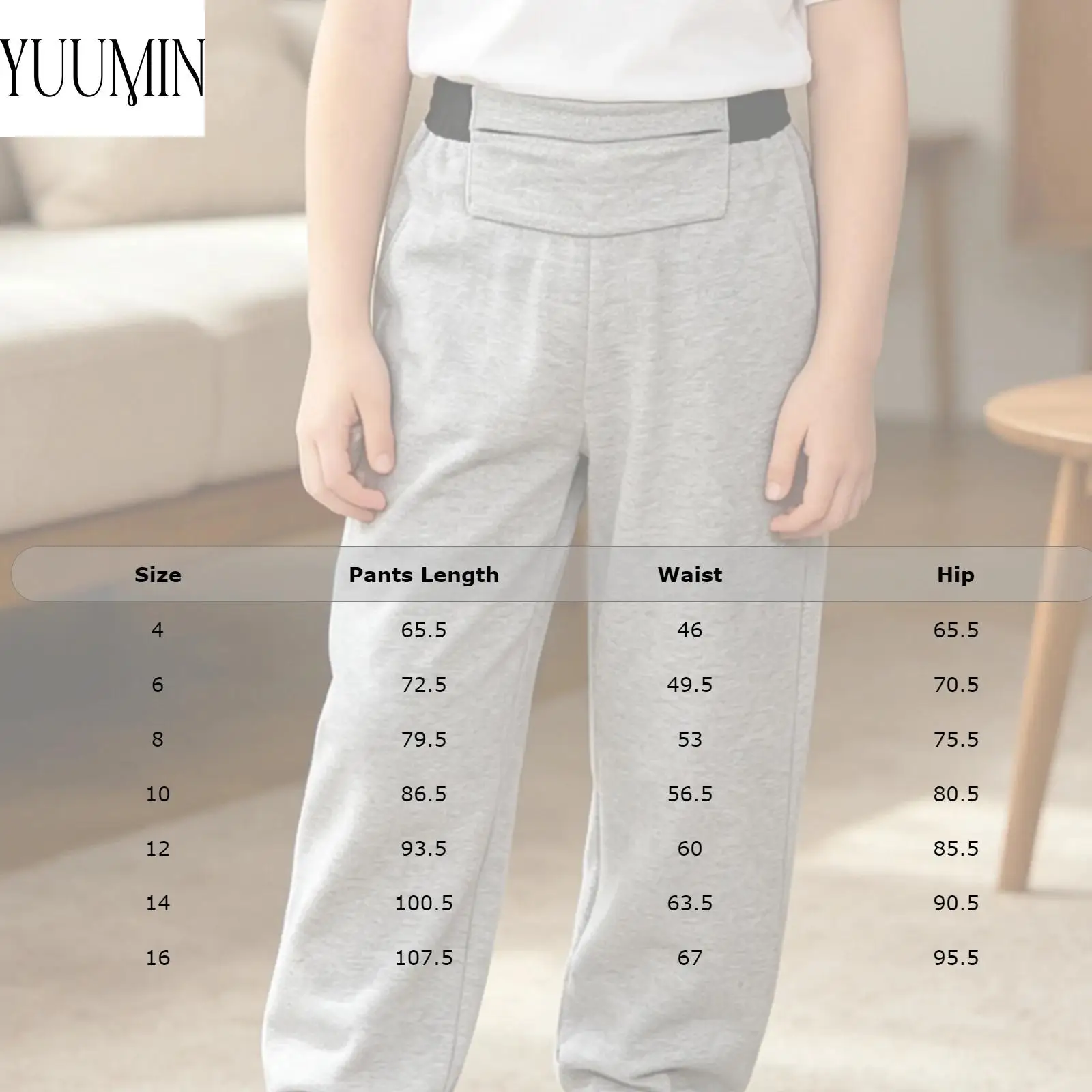 Kids Boys Girls Insulin Pump Sweatpants with Zip-up Pocket for Diabetes Daily Casual Travel Outings Comfort Fit