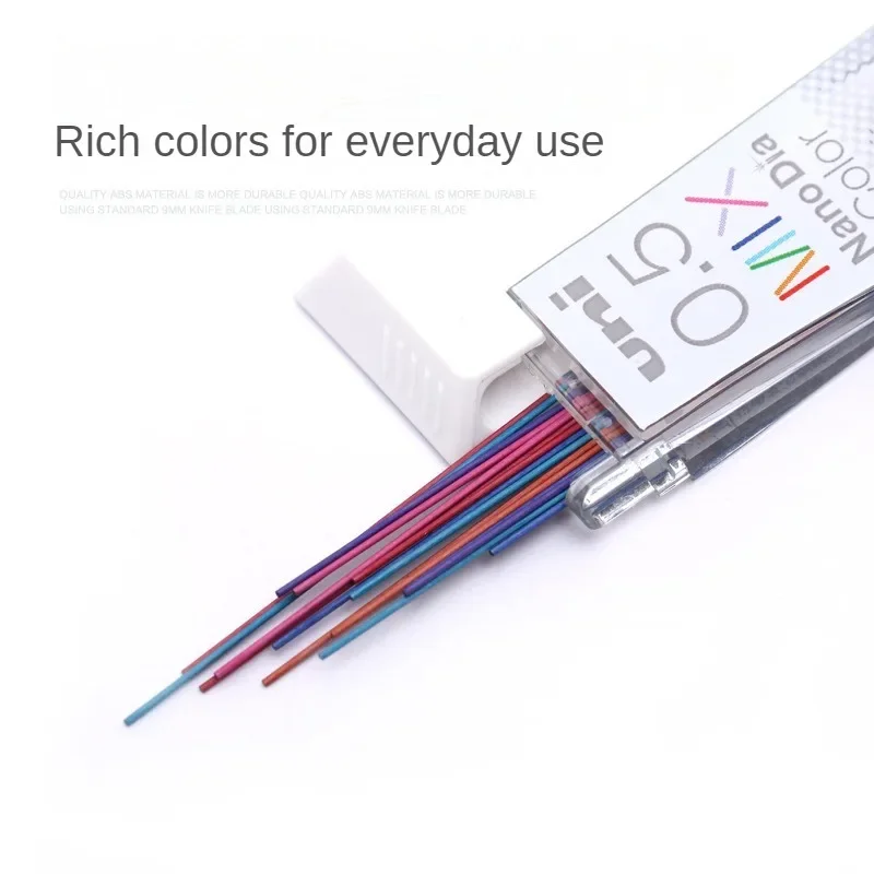 0.5 Colored Mechanical Pencil Leads Refills 0.5mm Writing Supplies Student Art Sketch Drawing Stationery