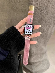 Retro Corduroy Strap For Apple Watch 38mm 40mm 41mm 42mm 45mm 46mm 49mm Vintage Bracelet Band For iWatch Ultra 10 9 8 7 SE 6 5 4