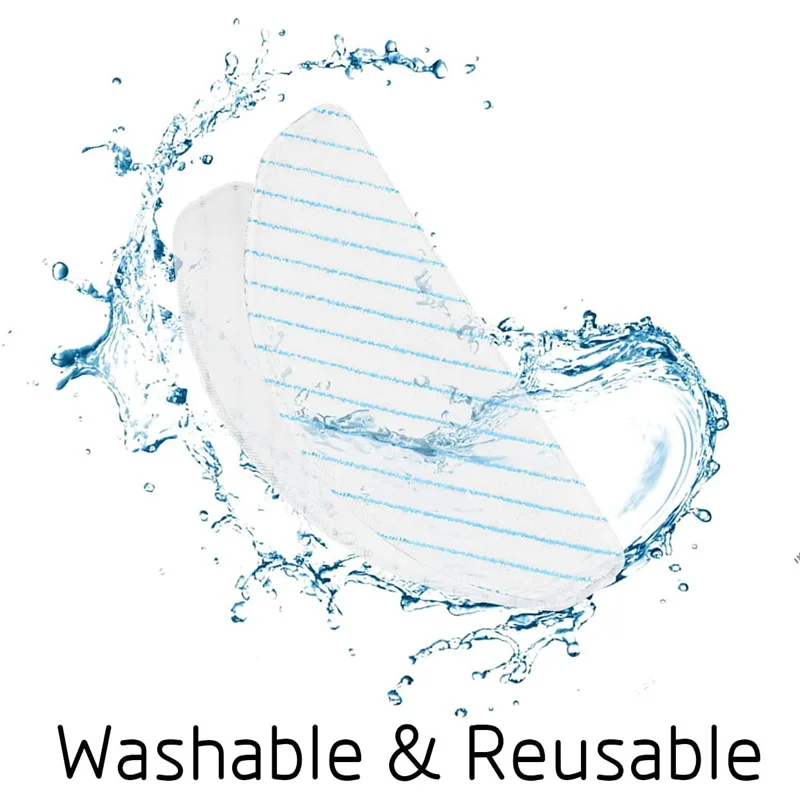 A44T 250Pcs Disposable Strong Rag Mop Cloths Pads For Ecovacs Deebot OZMO T8 AIVI T8 Max T9 AIVI AIVI+ Vacuum Cleaner Parts