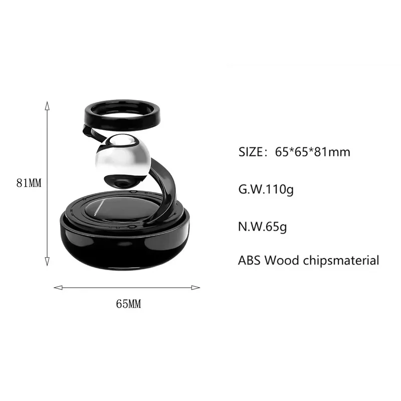 1pc Solar Car Supplies Rotation Ornaments Flavoringt Diffuser Automobiles Interiors Accessories image 4