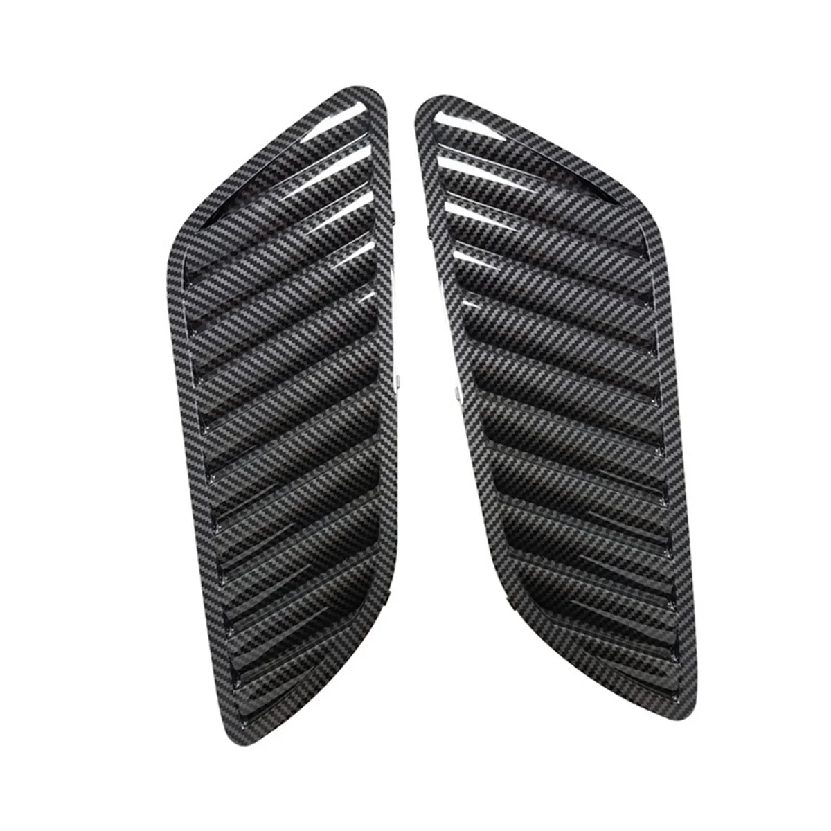 

Car Front Grill Hood Cover Grill Air Outlet Vent Cover Trim for BMW E90 E91 E92 F30 E46 DTM Style(Carbon)