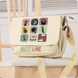 Anime Rusty Lake Cosplay Casual Oxford Messenger Bag Schoolbag Shoulder Bag Student Teenager Gift B739