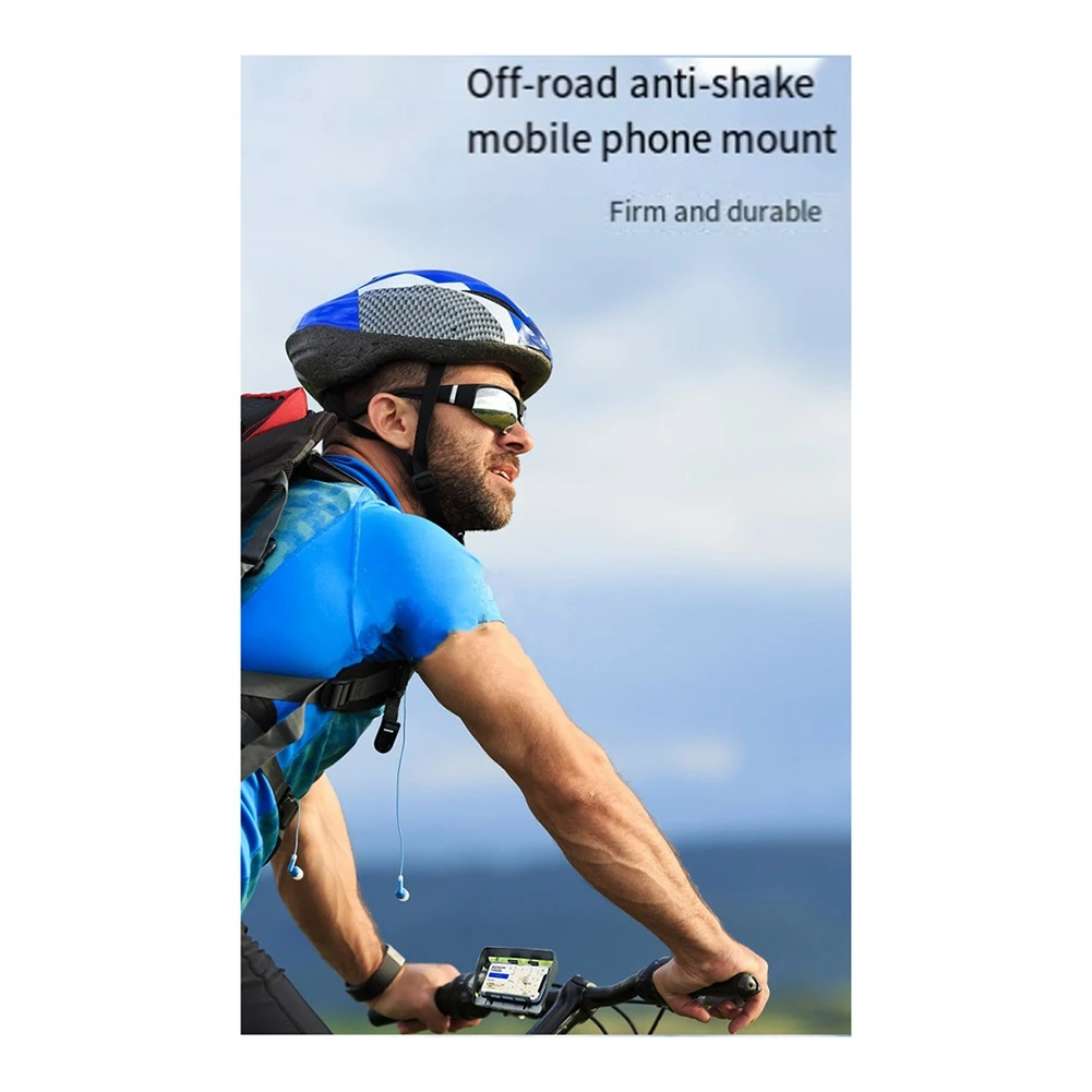 

Держатель для телефона на велосипеде Крепление для телефона на велосипеде, мотоциклах и скутеров — прочная безопасная ручка