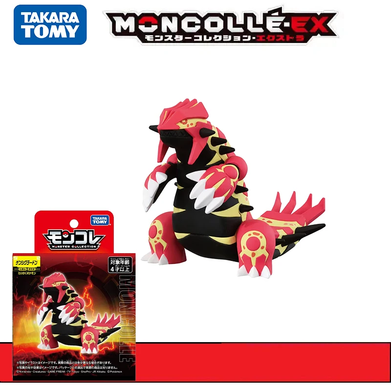 حقيقية البوكيمون جروودون تمثال اللعب أنيمي الشكل البدائي جروودون البدائية كيوغري ML سلسلة تحصيل نموذج دمية الاطفال هدية عيد الميلاد #2