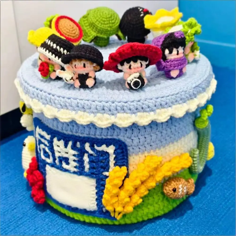 hanrted-diy-crochet-gift-box-material-kit-creative-gift-yarn-ball-storage-box-ten-qintian