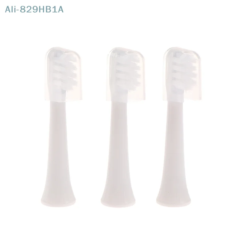 Escova de Dentes Elétrica Sônica para T100, Clareamento, Cabeças Suaves a Vácuo, Escova de Cerdas Limpa, Cabeça de Bicos, 3Pcs