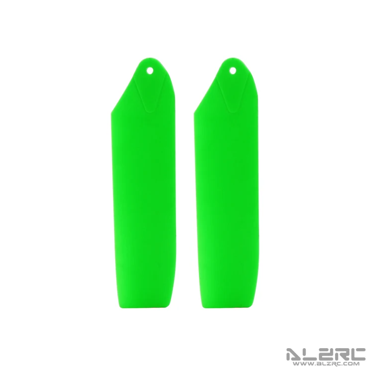 ALZRC - Plastic tail blade 62mm/69mm Red/Green/Yellow for Align T-rex 450 V2 V3 PRO DFC 450L 480 X360 465 RC Helicopter