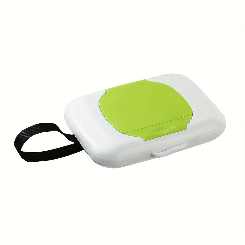Wipes Dispensers Refillable Wipe Holder Baby Wipe Box Case for Indoor Outdoor Reusable Travel Wet Wipe Container view 2