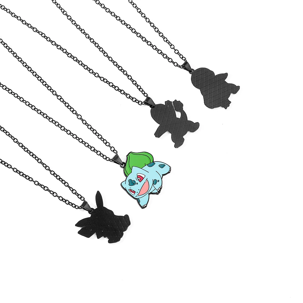 Anime Pokemon Metal Toy, Cute Figure, Pikachu, Squirtle, Psyduck, Charmander, Party Decoration Cosplay Gift view 4